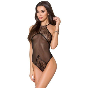 Teddy Sexy Passion Nero - Lingerie Seducente in Scatola S/M